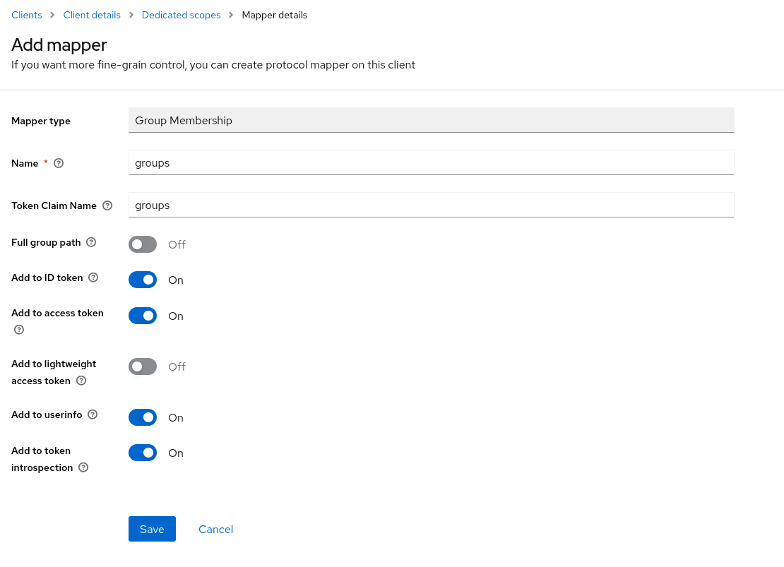 Client Config